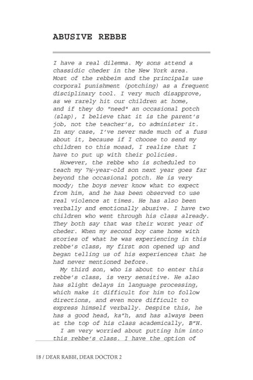 Dear Rabbi, Dear Doctor Volume 2 – תמונה 7