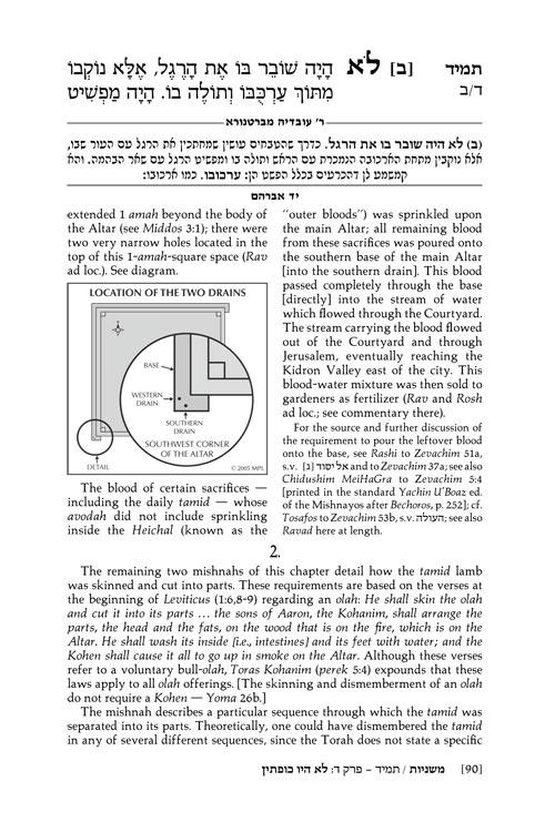 Yad Avraham Mishnah Series:34 Tractates TAMID/MIDDOS/KINNIM (Seder Kodashim) – תמונה 2