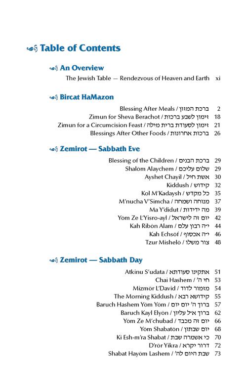 Czuker Edition Bircat Hamazon And Zemirot with Translation and Ivrit Transliteration – White Cover – תמונה 4