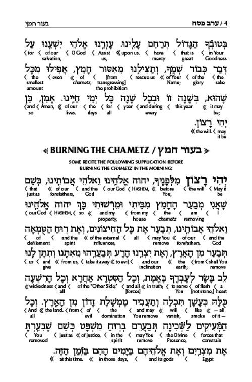 Schottenstein Interlinear Pesach Machzor Full Size Sefard following the Customs of Eretz Yisroel – תמונה 4