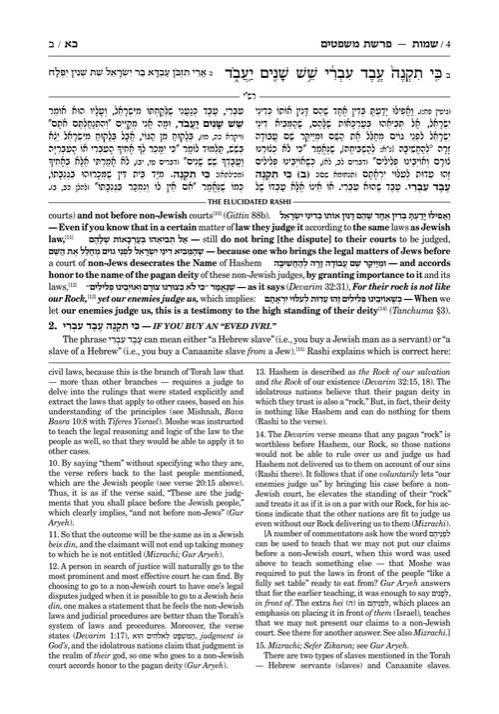 Student Schottenstein Ed. The Elucidated Rashi on Chumash – Shemos vol. 2 – תמונה 4