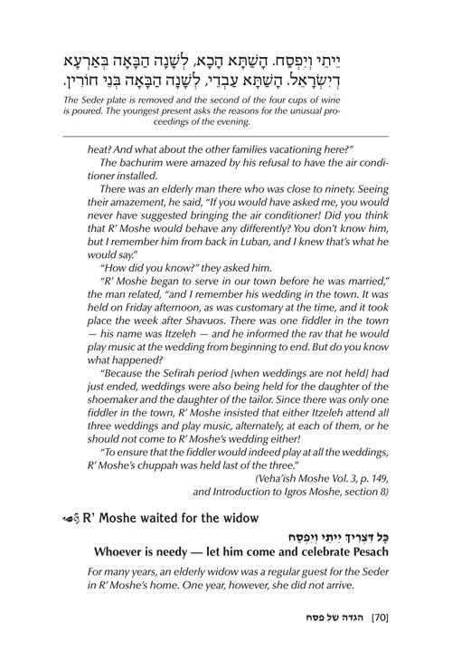 The Reb Moshe Haggadah – תמונה 8