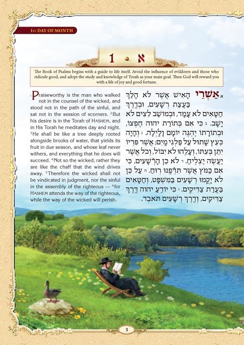 The Illustrated Tehillim Mid-Size – תמונה 2
