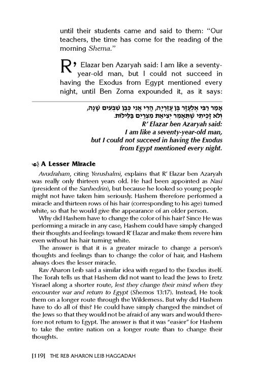 The Reb Aharon Leib Haggadah – תמונה 3