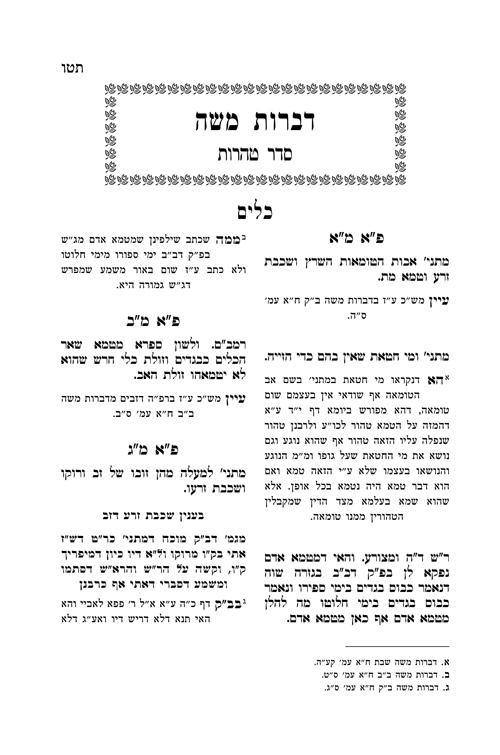 דברות משה טהרות – תמונה 2