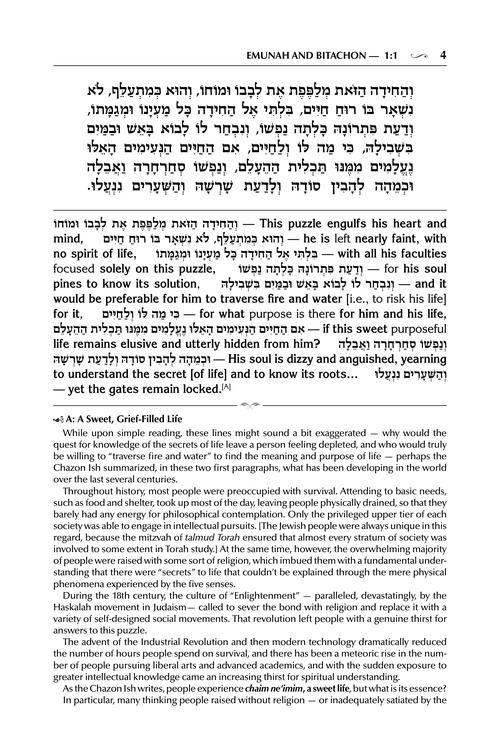 Chazon Ish Emunah and Bitachon – Neuman Family Edition – תמונה 3
