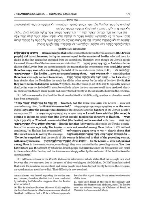 Or HaChaim Bamidbar/Numbers Vol. 2: Chukas – Masei – Yaakov and Ilana Melohn Edition – תמונה 7