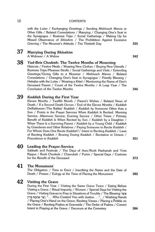 Mourning In Halachah – תמונה 14