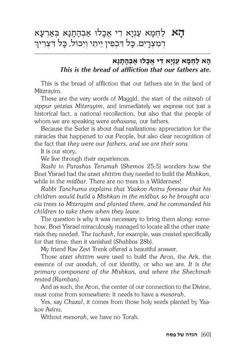 The Chinuch Haggadah – תמונה 5